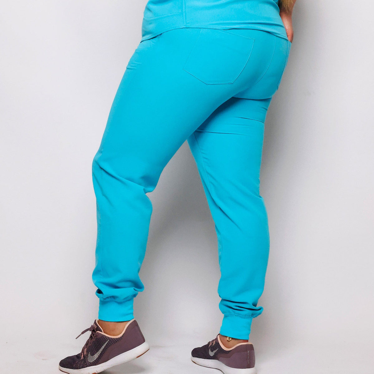 Women's Scrub Jogger Pants 901 TURQUOISE