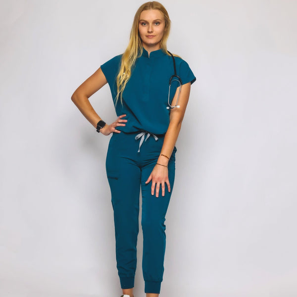 Classic Scrub Pants Caribbean Blue