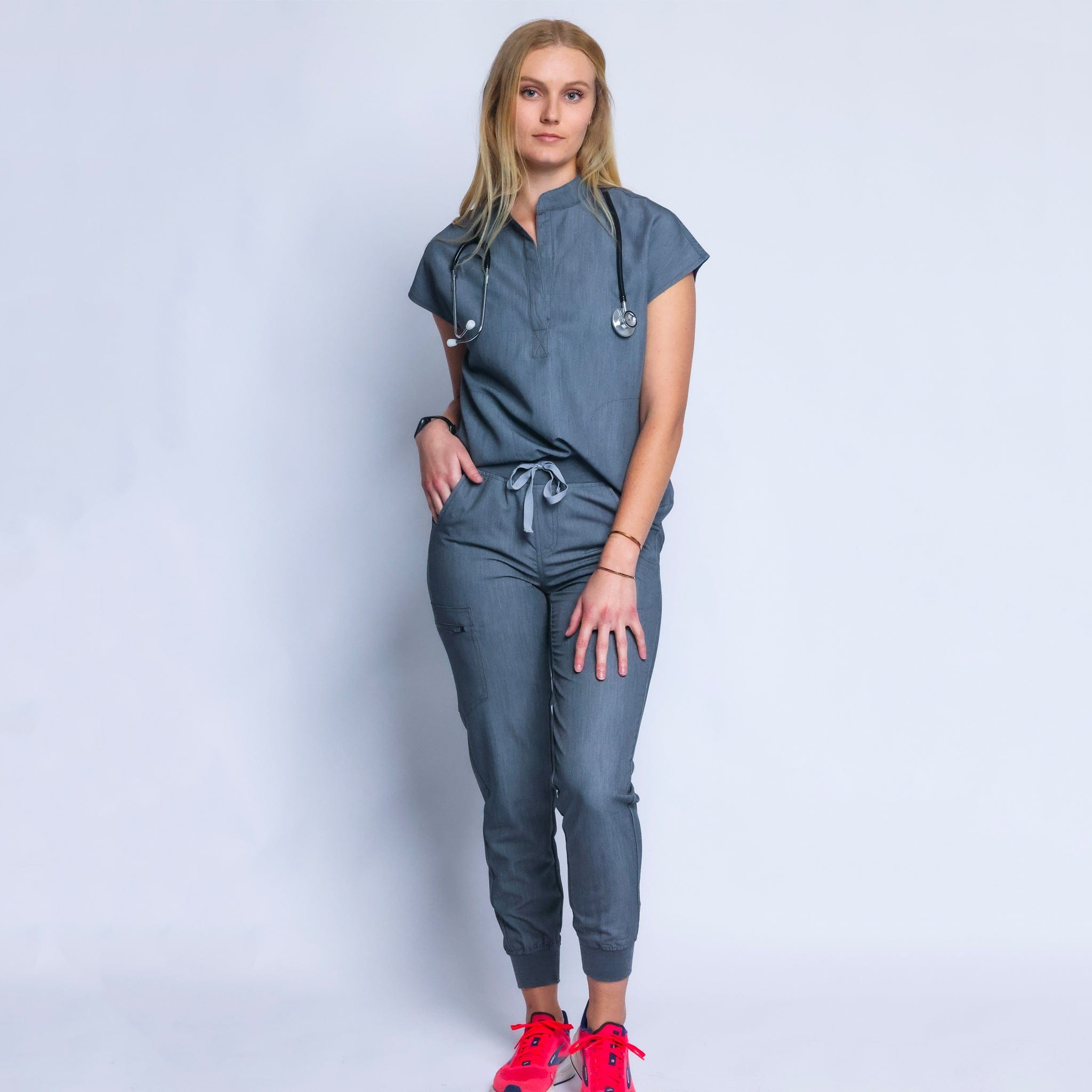 Melange Grey - Alveolus Scrubs